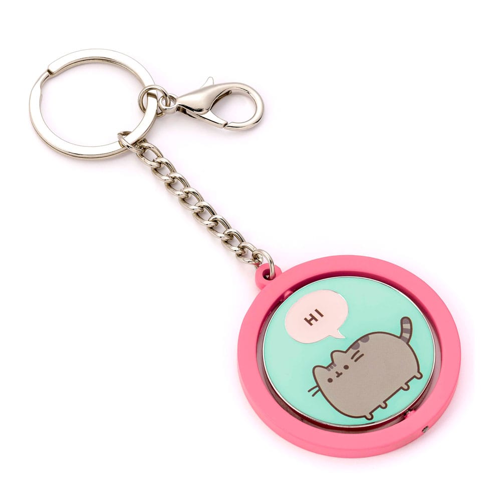 Pusheen Keychain ’Hi Bye’ Spinning Keyrings