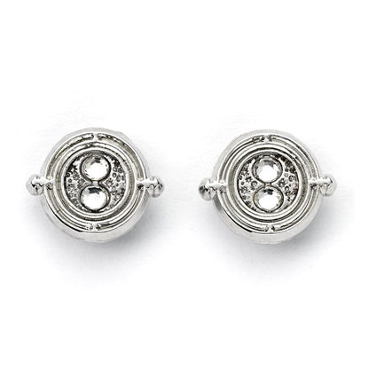 Harry Potter Earrings Time Turner (Silver Tone)