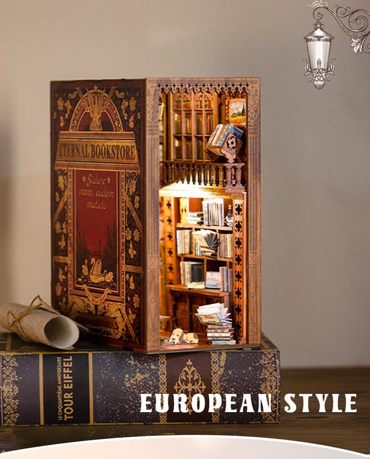 Book Nook Eternal Bookstore 23 x 11 cm