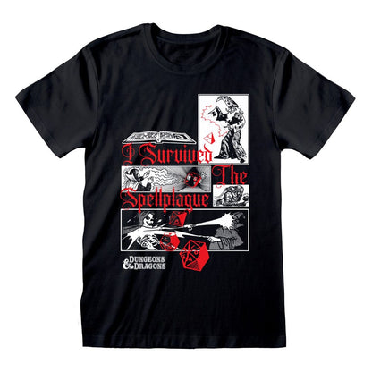 Dungeons & Dragons T-Shirt I Survived The Spellplague Size L T-shirts