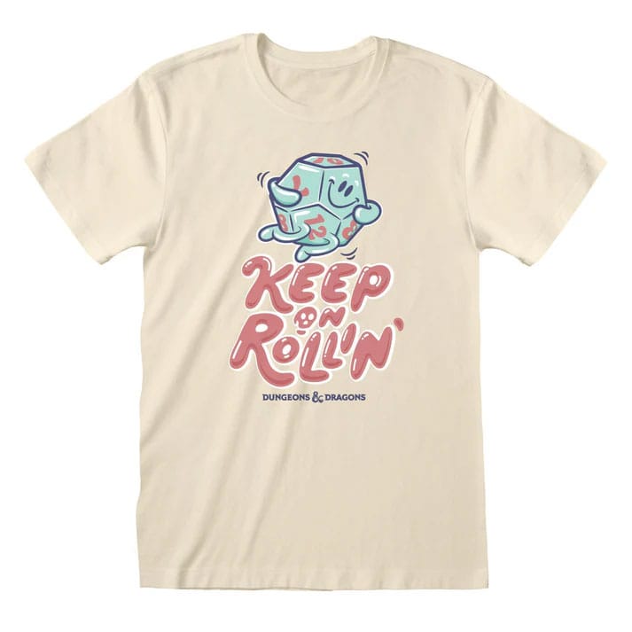 Dungeons & Dragons T-Shirt Keep On Rolling Size L