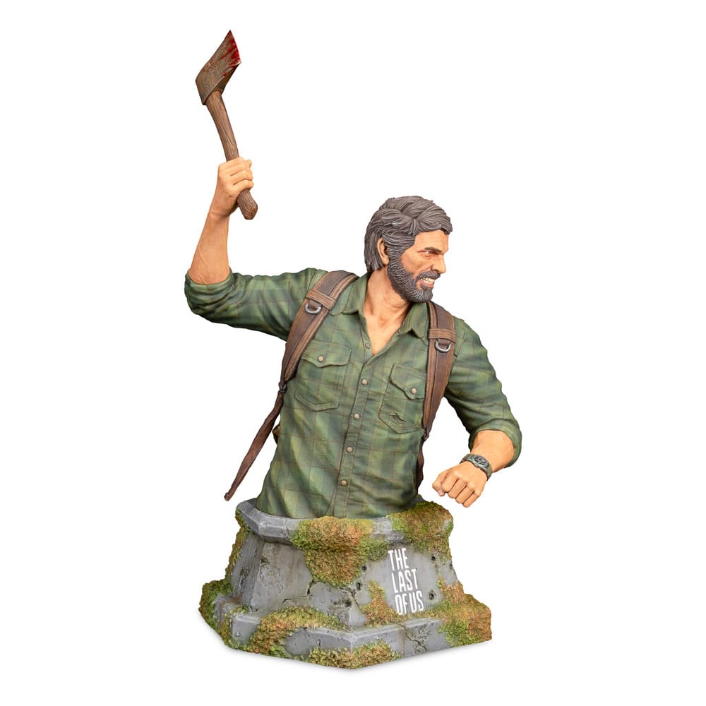 The Last of Us Bust Joel with Hatchet 22 cm