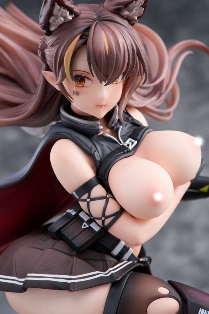 Original Character PVC 1/7 Ijuu Senki Series: Sniper Karihime Limited Distribution 27 cm Statues