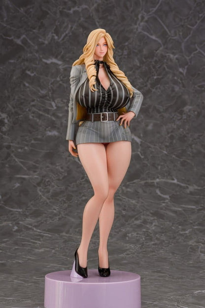 Gal Ane Shachou to Harem Office PVC Figure 1/7 Nishigori Ai (Grey Suit Ver.) 26 cm