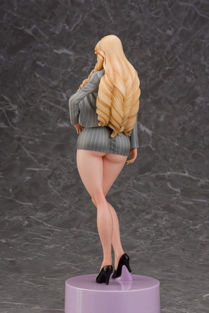 Gal Ane Shachou to Harem Office PVC Figure 1/7 Nishigori Ai (Grey Suit Ver.) 26 cm