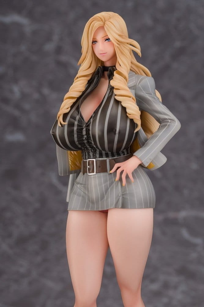 Gal Ane Shachou to Harem Office PVC Figure 1/7 Nishigori Ai (Grey Suit Ver.) 26 cm