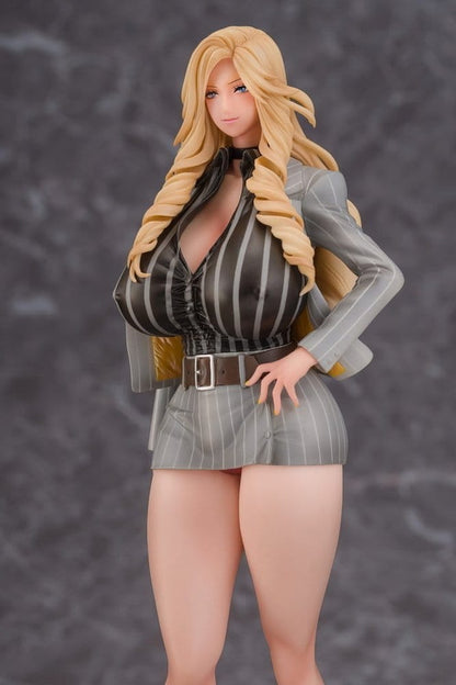 Gal Ane Shachou to Harem Office PVC Figure 1/7 Nishigori Ai (Grey Suit Ver.) 26 cm