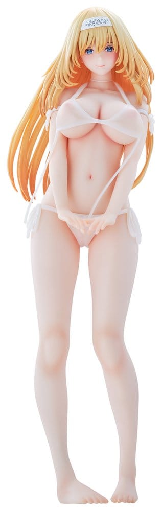 Original Model Statue 1/5 Tomoe Sakura Swimsuit Blonde Hair Wholesome Ver. Illustration by Toshi Tsutakaze 32 cm