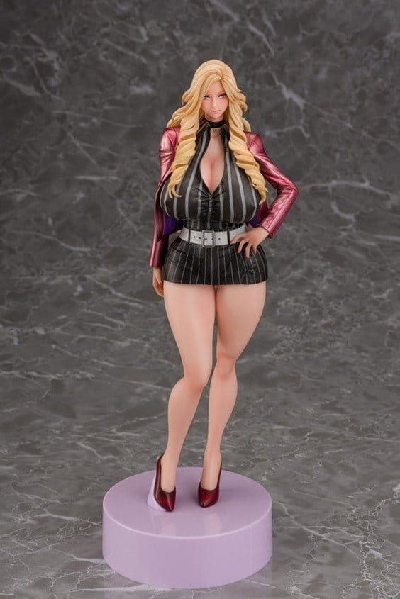 Gal Ane Shachou to Harem Office PVC Figure 1/7 Nishigori Ai (Red Suit Ver.) Wholesome Ver. 26 cm