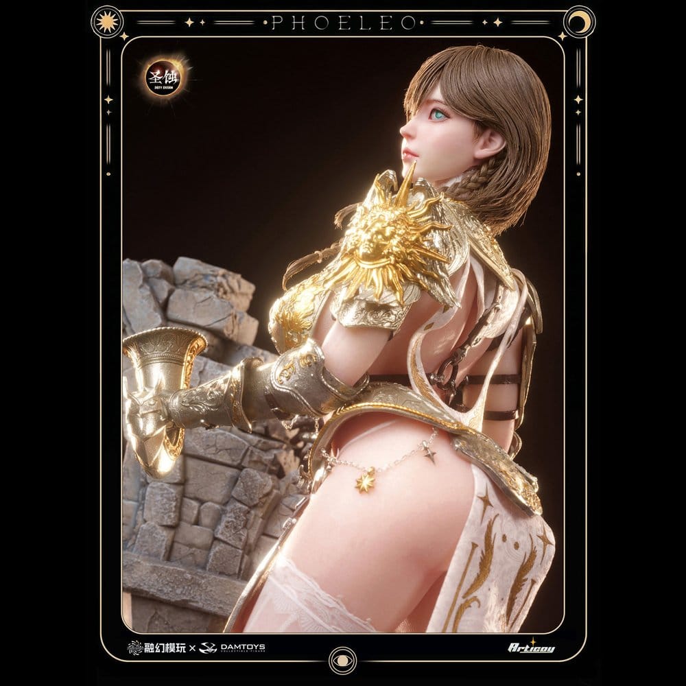 Deity Erosion Action Figure 1/6 Hwit ole-Phoeleo (Rooted Hair Version) 30 cm
