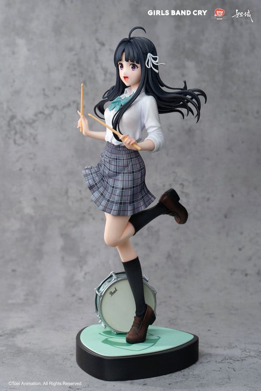 Girls Band Cry Natsu wo Mankitsu shite Sakebe Series No. 2 PVC Statue 1/7 Subaru Awa 26 cm