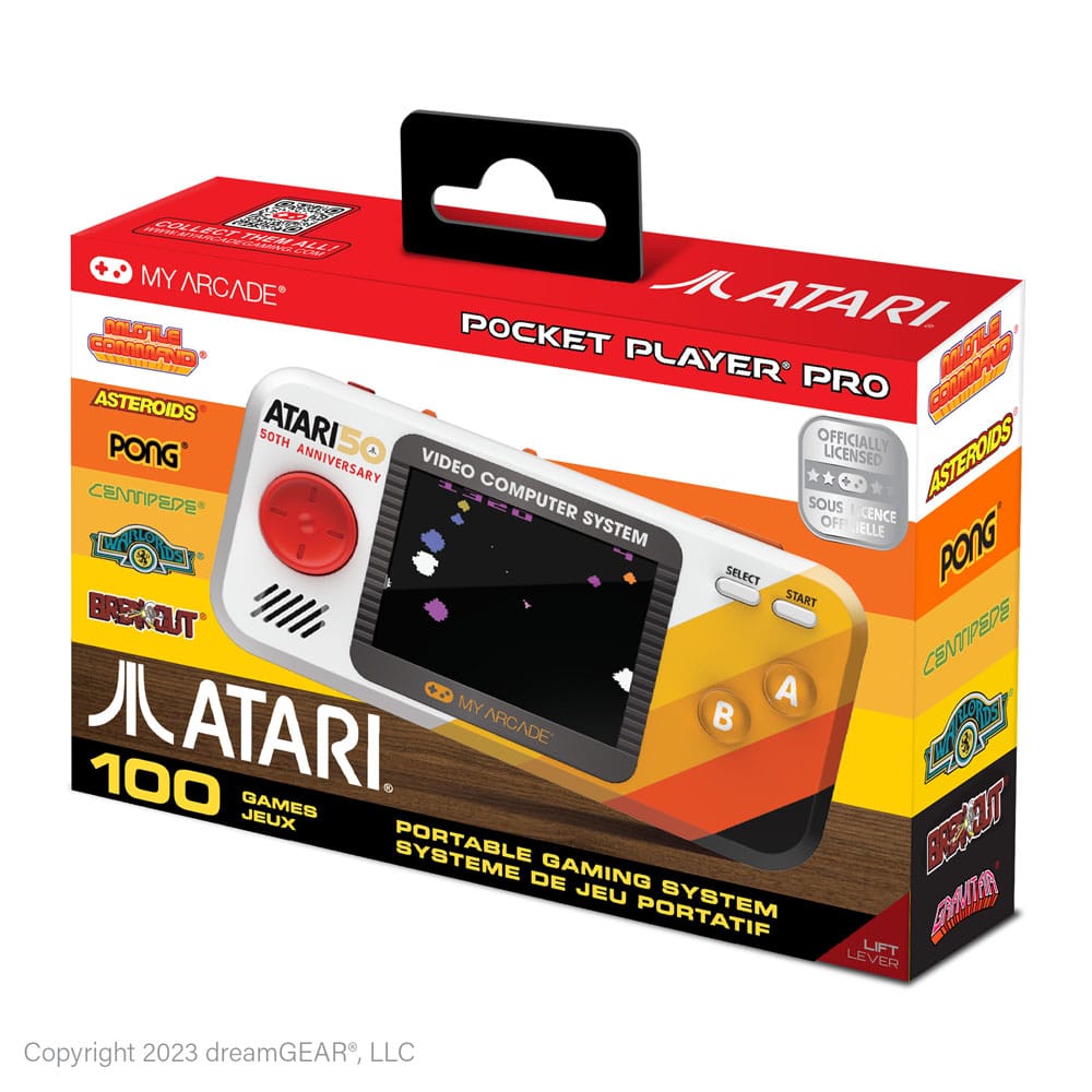 Atari Portable Gaming System Pocket Player Pro
