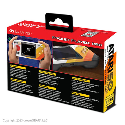 Atari Portable Gaming System Pocket Player Pro