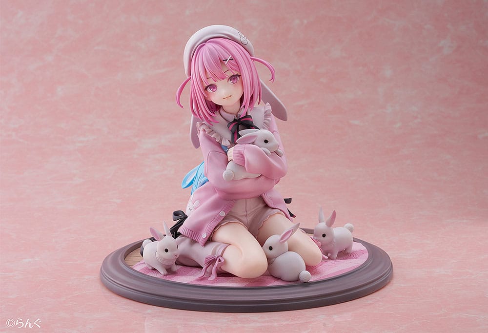Original Illustration PVC Statue 1/6 Toshishita Kanojo Illustration by ran9u 17 cm