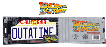Back To The Future Replica 1/1 ´Outatime´ DeLorean License Plate