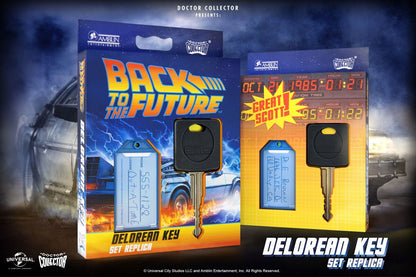 Back To The Future Replica 1/1 DeLorean Key Replicas