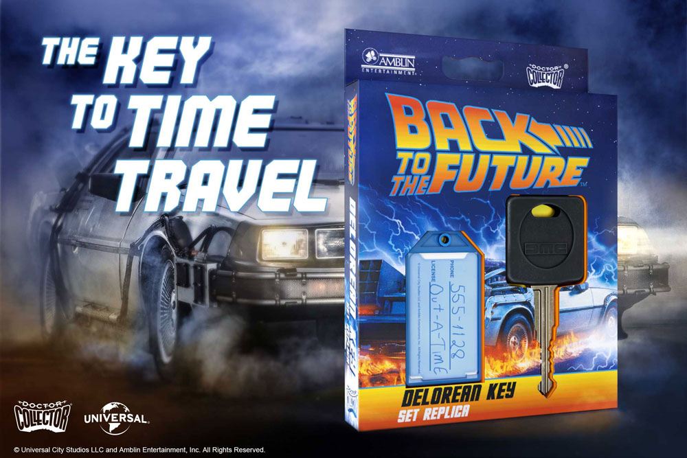 Back To The Future Replica 1/1 DeLorean Key Replicas