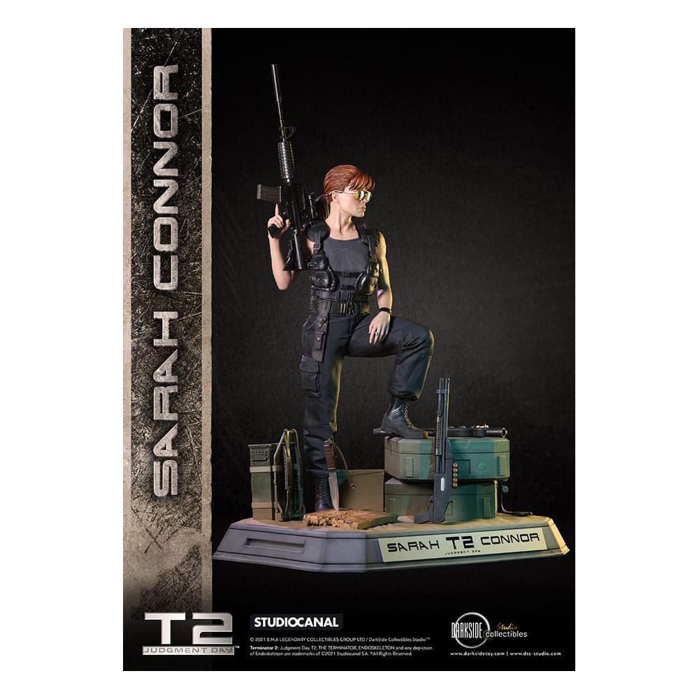 Terminator 2: Judgement Day 30th Anniversary Statue Sarah Connor 1/3 Exclusive 71 cm Statues