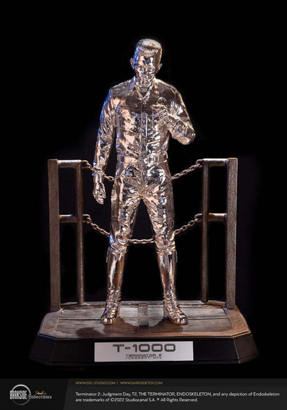 Terminator 2 Judgement Day Premium Statue 1/3 T-1000 Liquid Metal 30th Anniversary Edition 70 cm Statues