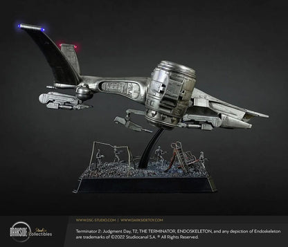 Terminator 2 Judgment Day Replica Aerial Hunter Killer 30th Anniversary Edition 60 cm Replicas down-scaled