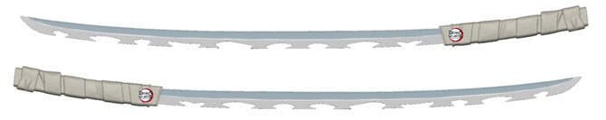 Demon Slayer: Kimetsu no Yaiba Replica Inosuke´s Dual Sword Set Weapons