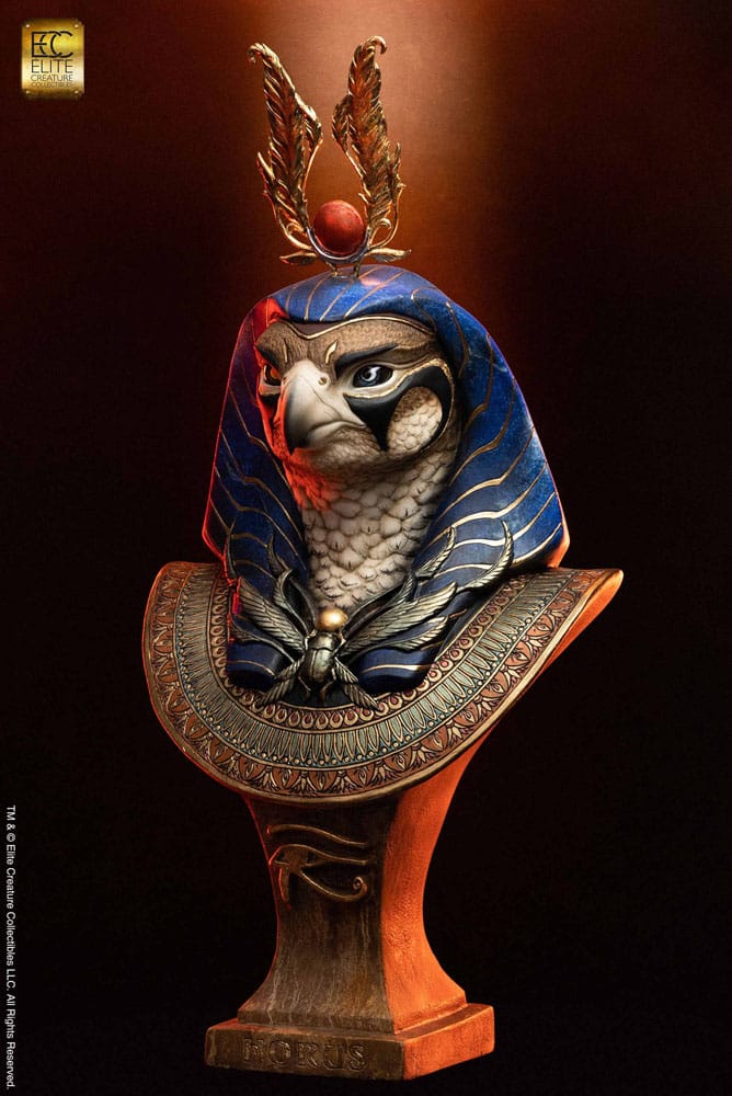 Life-Size Bust Horus by Miyo Nakamura 80 cm Lifesize busts