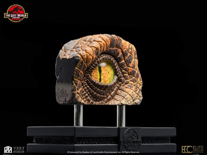 The Lost World: Jurassic Park Replica Bust Male Velociraptor Eye Prop 23 cm
