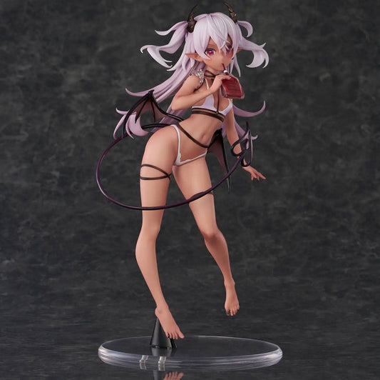 Original Character PVC Statue Dusky-Skinned Vampire Yoru-chan Illustration by Yukimiya Yuge 28 cm Statues