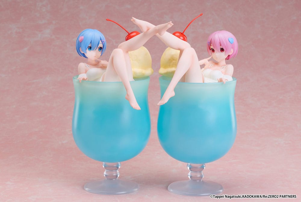 Re:Zero Starting Life in another World PVC Statue 1/7 Rem Cream Soda Ver. 21 cm