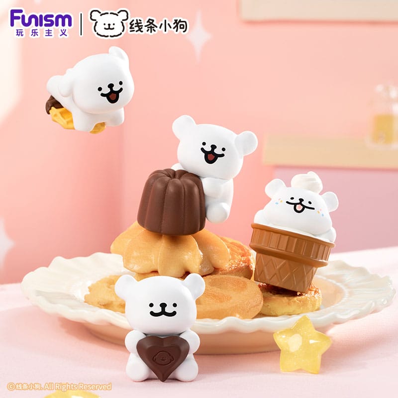 Maltese Sweet Box Series Mini Figures 3-Pack Puppy Face 9 cm Display (6)