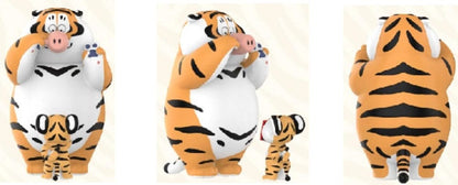 I Am Not Fat Tiger Roaring Love Series Mini Figures 9 cm Display (8)