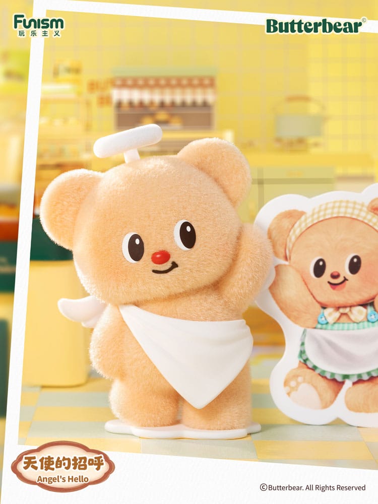 Butterbear Operating Day Series Mini Figures 9 cm Display (8)