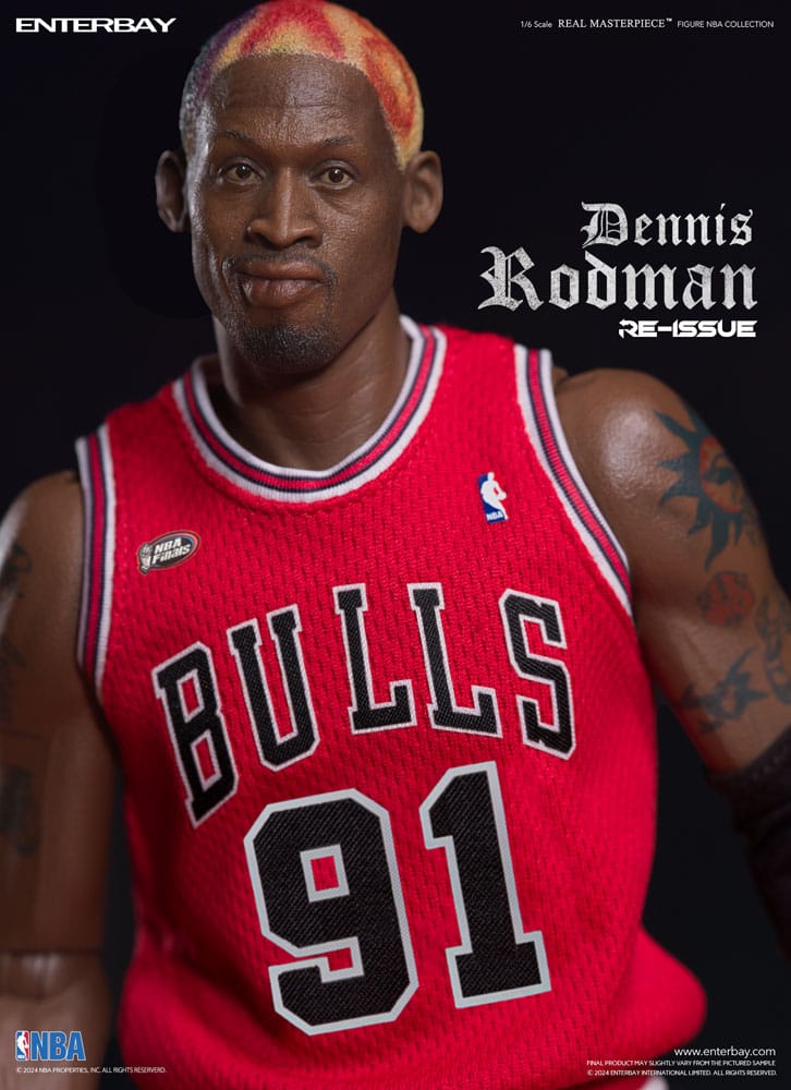 NBA Collection Real Masterpiece Actionfigur 1/6 Dennis Rodman Limited Retro Editon 33 cm Action figures
