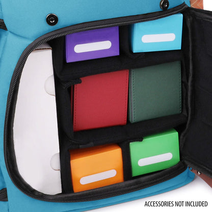 Enhance TCG Series Trading Card Backpack Designer Edition Blue Full-size