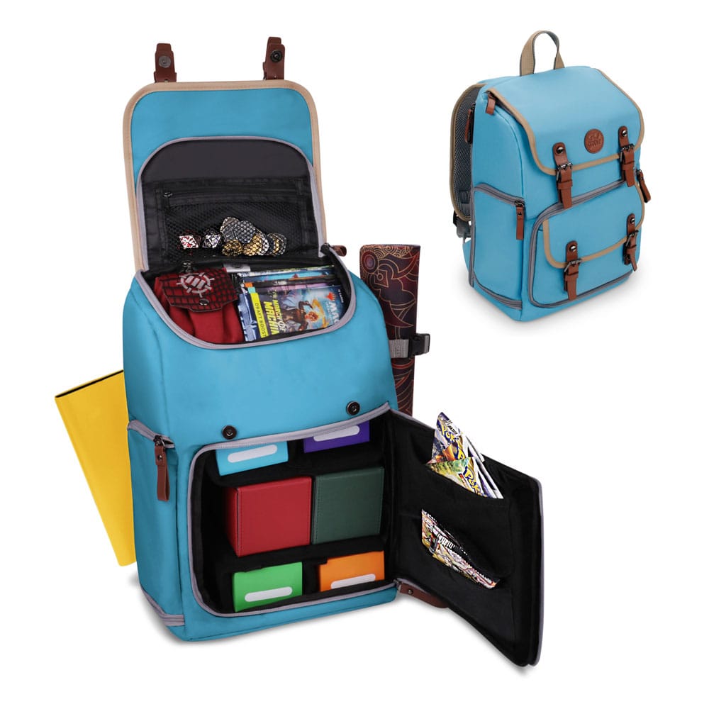Enhance TCG Series Trading Card Backpack Designer Edition Blue Mid-Size Bags