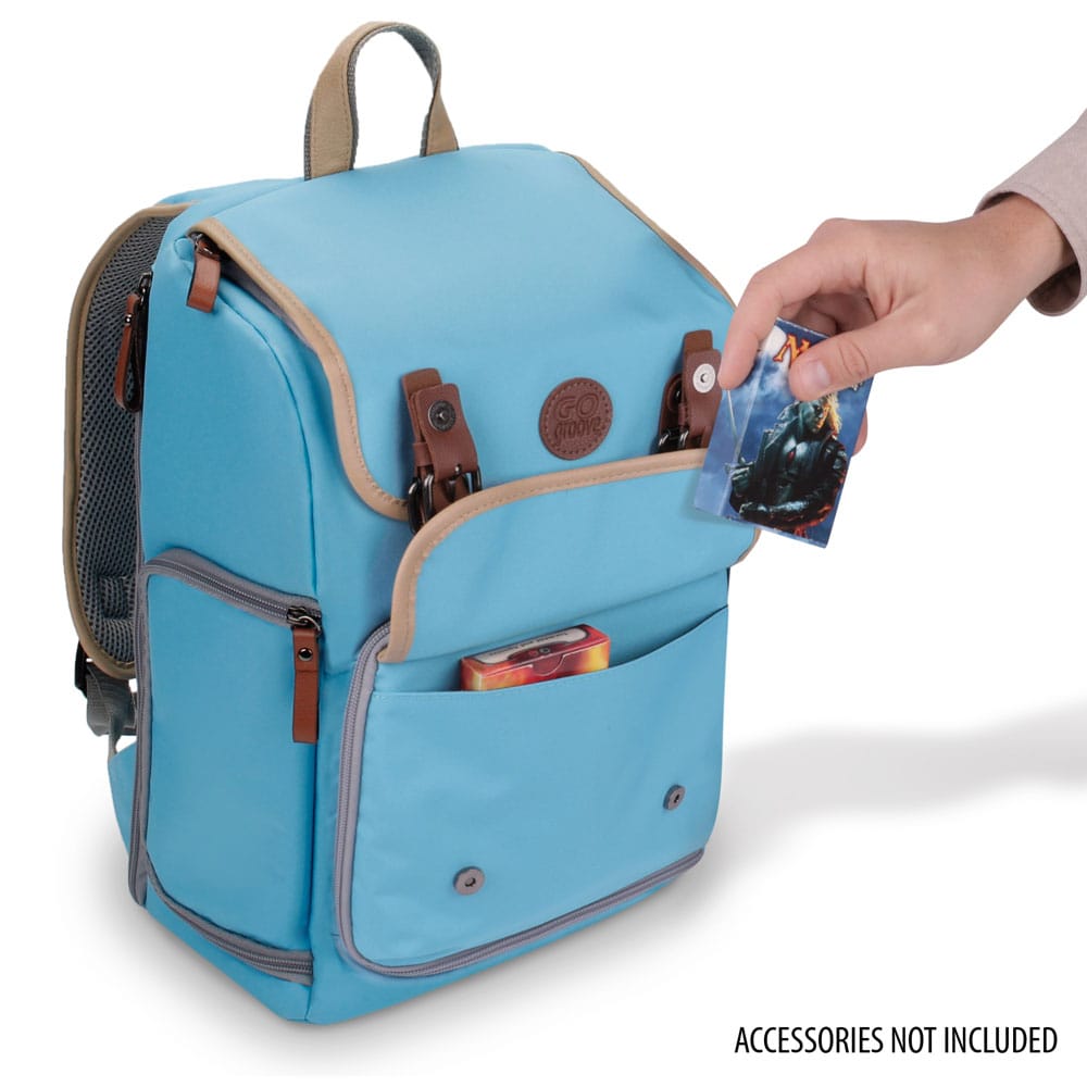 Enhance TCG Series Trading Card Backpack Designer Edition Blue Mid-Size