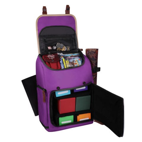 Enhance TCG Series Trading Card Backpack Designer Edition Purple Mid-Size Bags
