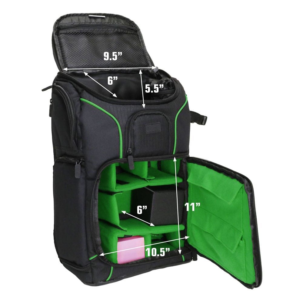 USA Gear MTG Backpack Green