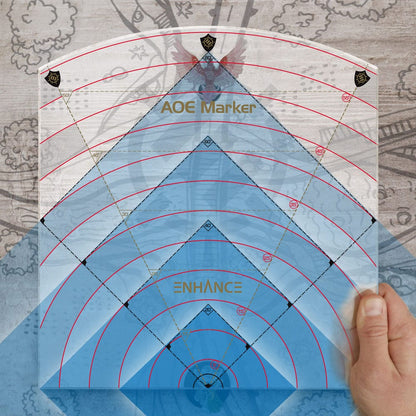 Enhance RPG Series 30ft Spell AoE Damage Template