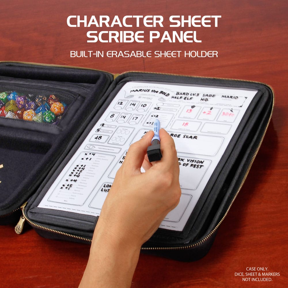 Enhance RPG Series Organizer Case Black Dice accessories