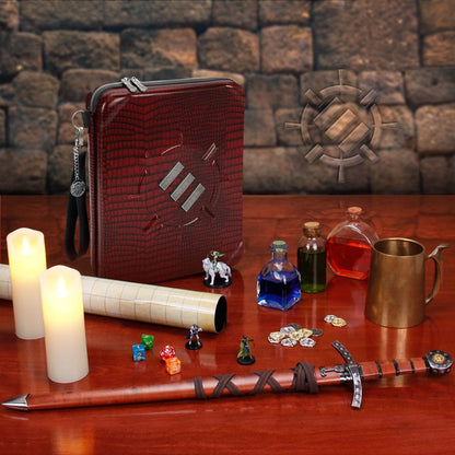 Enhance RPG Series Collector's Edition Organizer Case Red