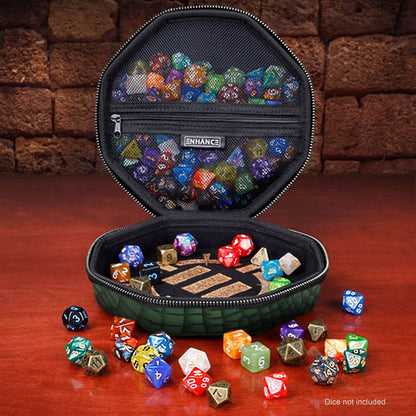 Enhance Tabletop Collector’s Edition Dice Case Green Dice accessories