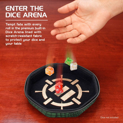 Enhance Tabletop Collector's Edition Dice Case Green