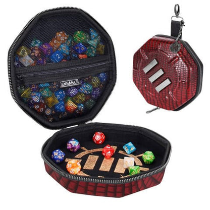 Enhance Tabletop Collector’s Edition Dice Case Red Dice accessories