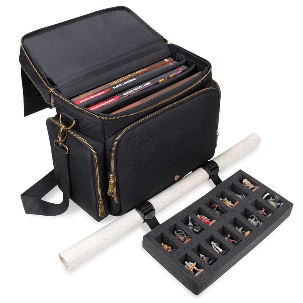 Enhance Tabletop Series Adventurer's Travel Bag Black