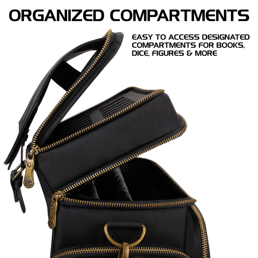 Enhance Tabletop Series Adventurer's Travel Bag Black