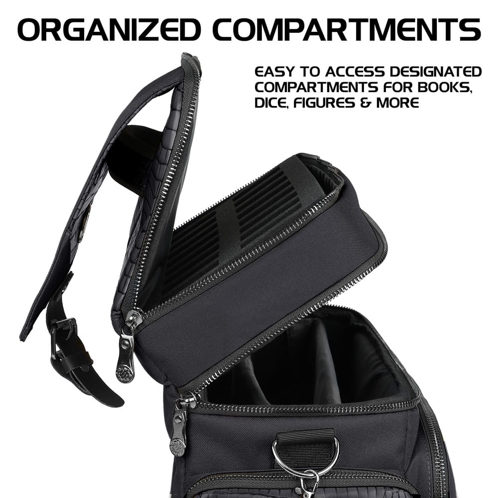 Enhance Tabletop Series Collectors Edition Adventurer's Travel Bag Black