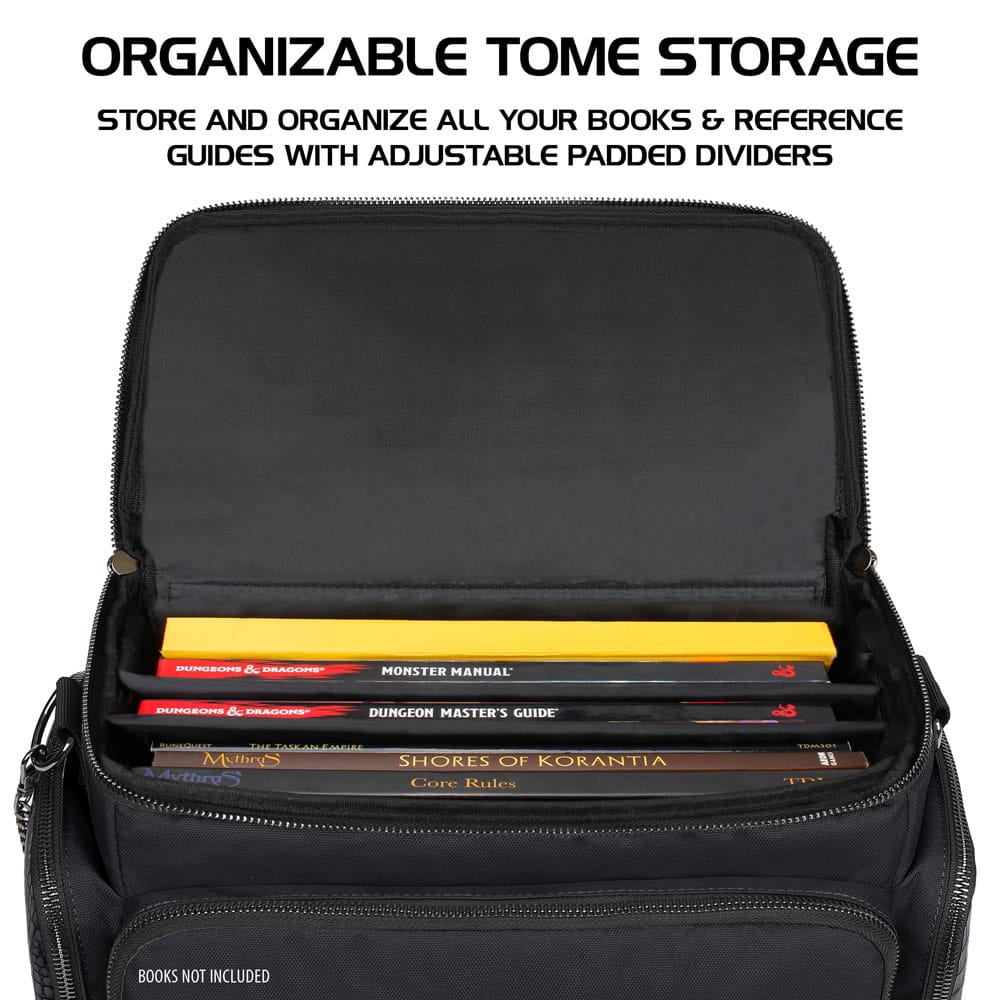 Enhance Tabletop Series Collectors Edition Adventurer’s Travel Bag Black Bags