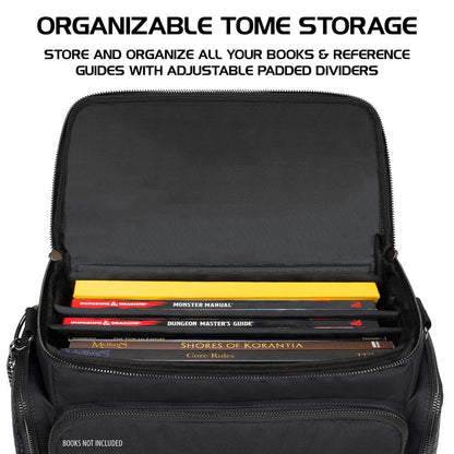 Enhance Tabletop Series Collectors Edition Adventurer’s Travel Bag Black Bags