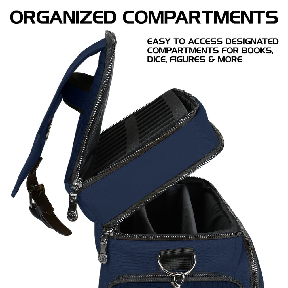 Enhance Tabletop Series Collectors Edition Adventurer's Travel Bag Blue